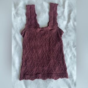 Altar'd State Textured Plum Camisole